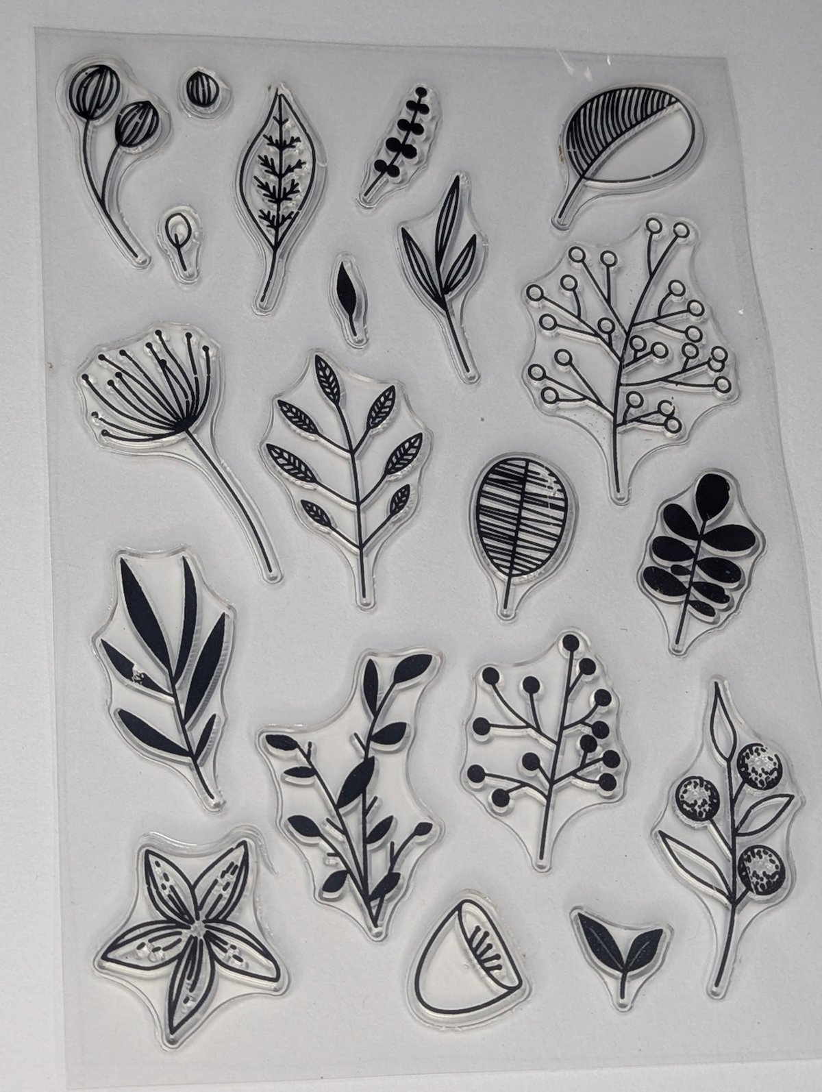 Minimalist Botanical Stamps - 20 Designs
