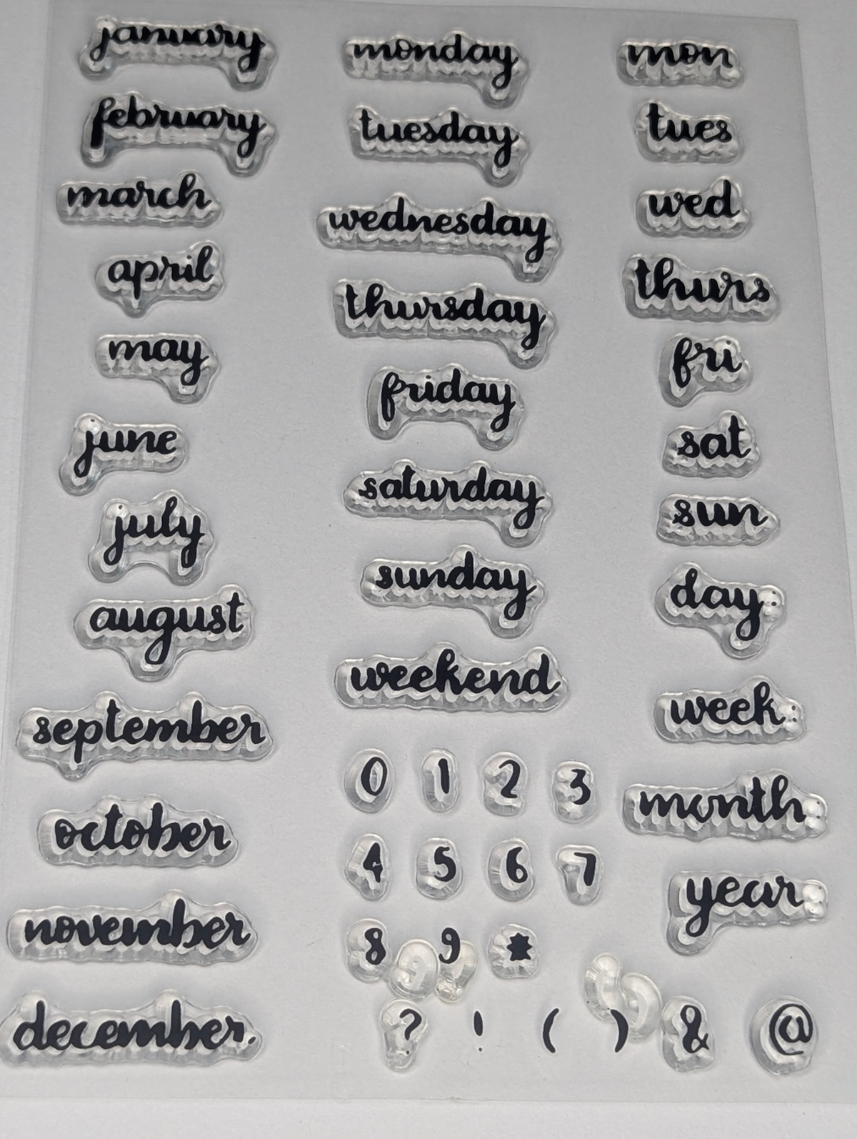Date Stamps