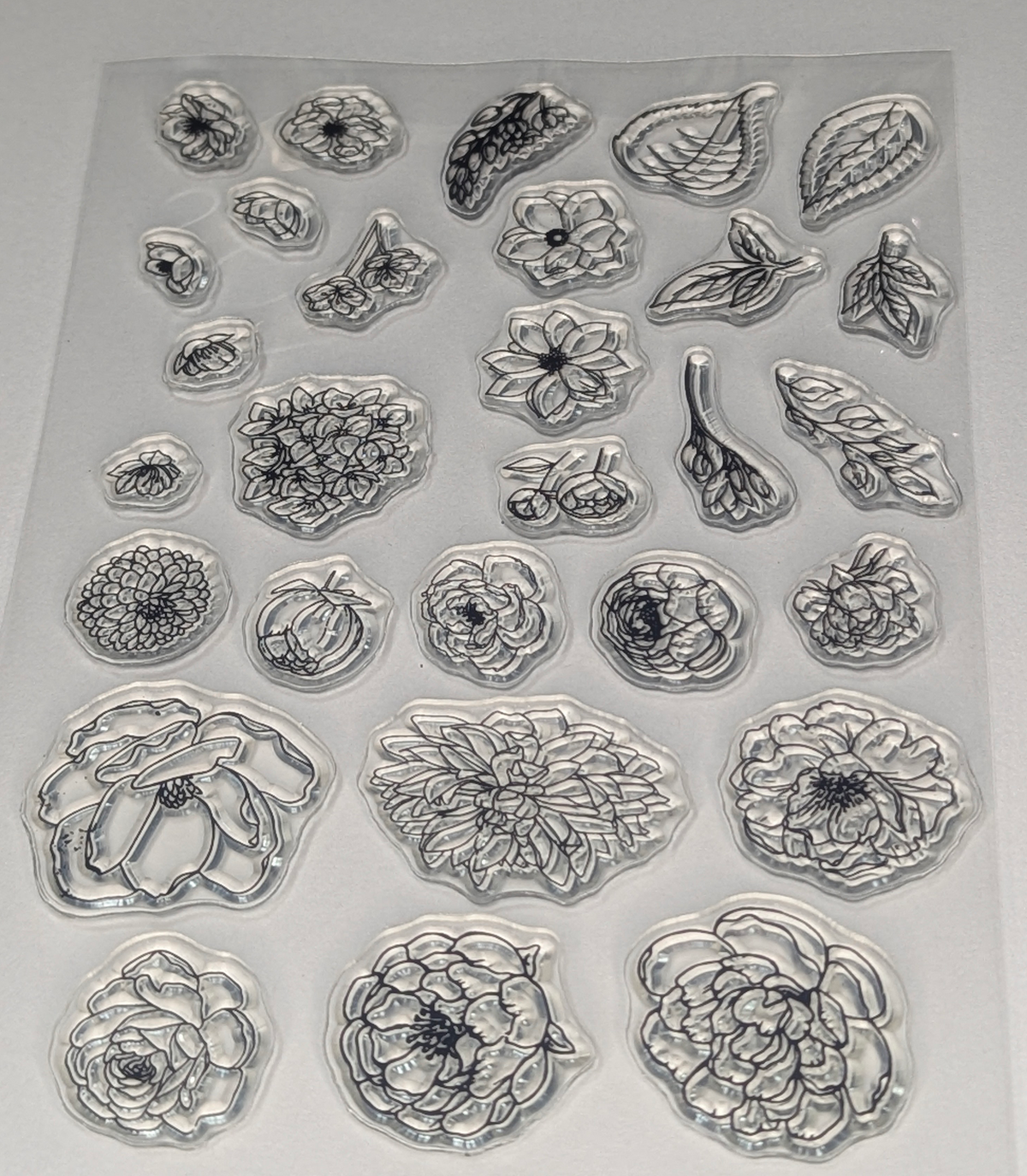 29 Floral Stamps