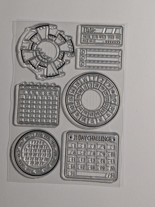 Habit Tracker Stamps