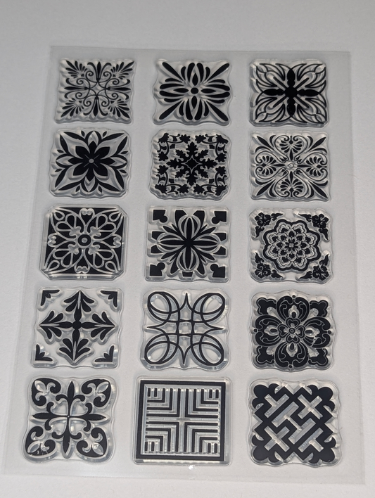 Square Tiles - 15 Patterns