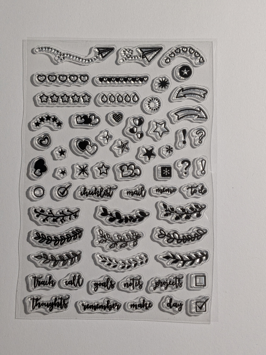 50 Tiny Stamps For Journals